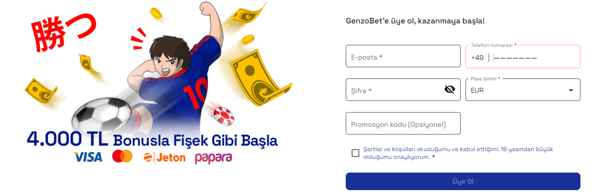 genzobet casino kayıt