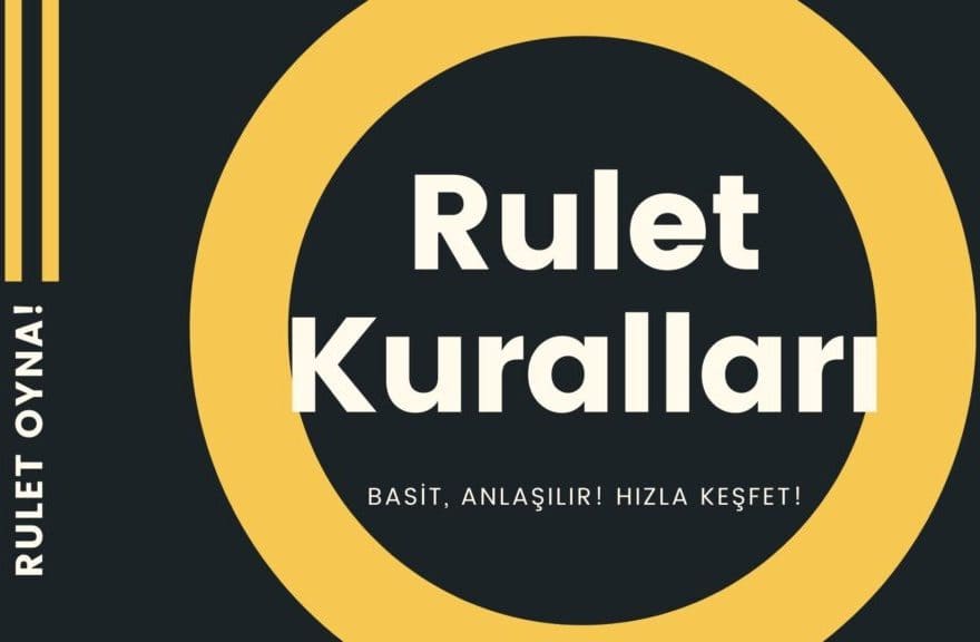 rulet kuralları