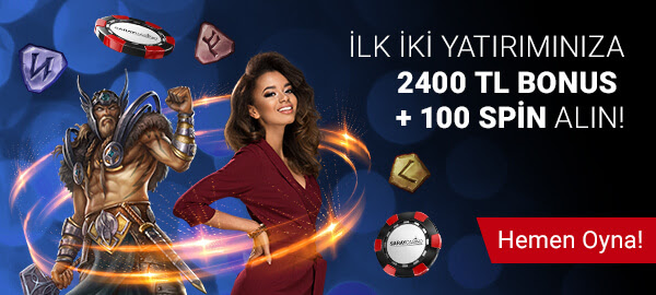 SararyCasino ile ilk yatırımıza 2400 TL + 100 Bedava Dönüş