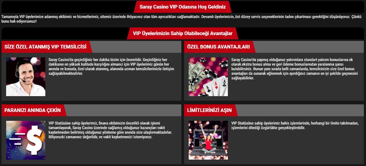 Saraycasino Vip